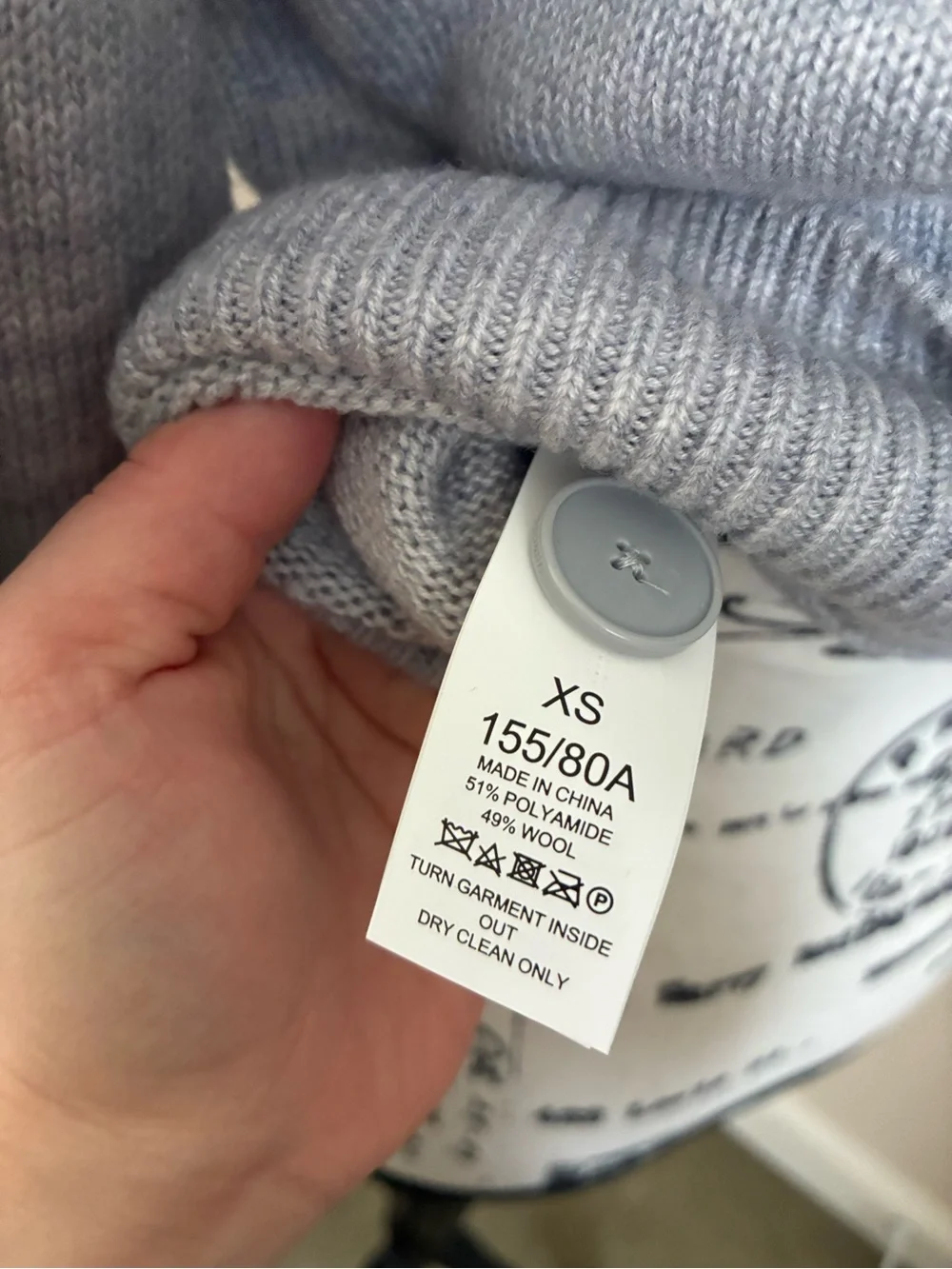 NWOT Kate spade Pearl embellished hearts grey cardigan long sleeve x small